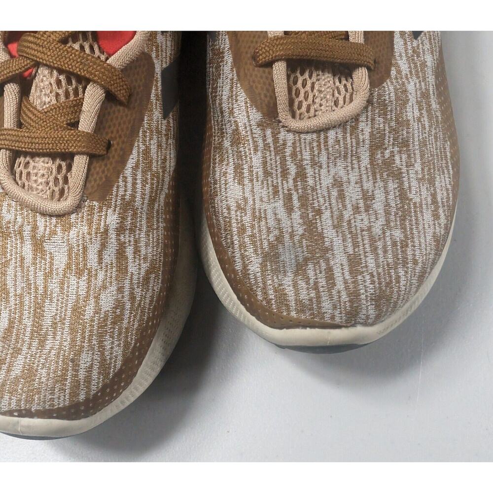 Adidas Shoes Mens Size 8.5 Purebounce+ Raw Desert Brown Tan Sneakers - Picture 2 of 8
